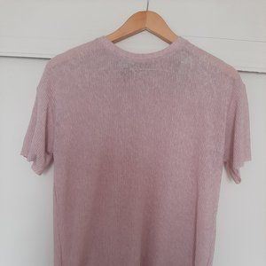 Oversized ribbed T-shirt (Terranova)